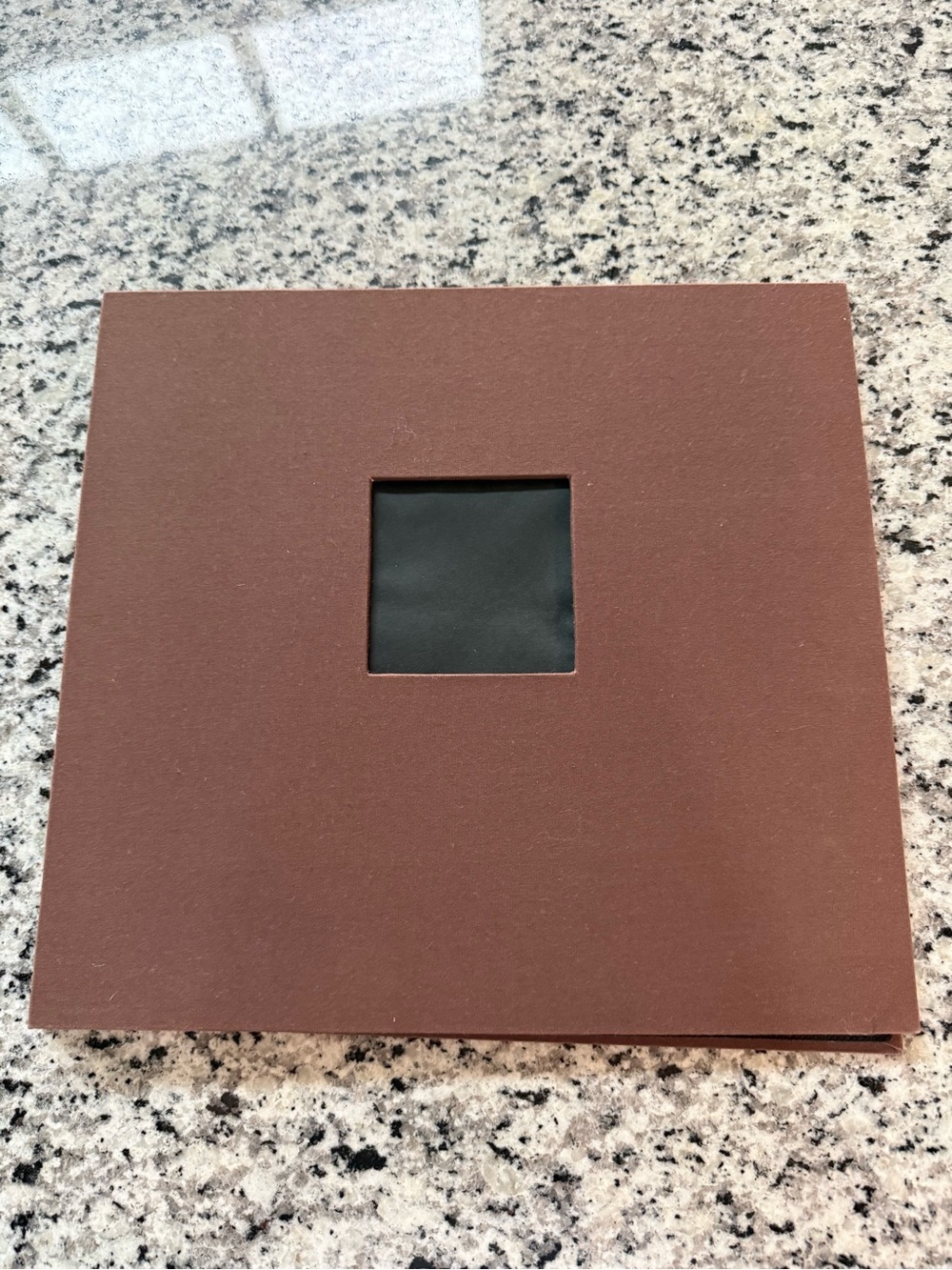 12x12 Scrapbook- Brown